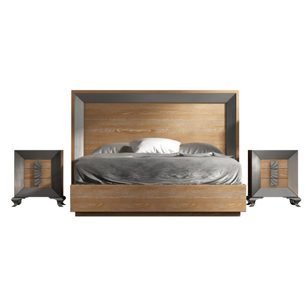 Hispania Home London Bedor131 Bedroom Set 3 Pieces Wayfair